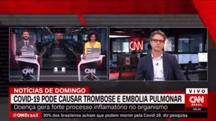 Dr. Fabio Rossi na CNN COVID-19