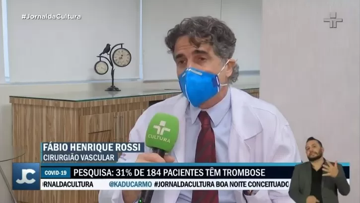Dr. Fabio Rossi na TV Cultura COVID-19